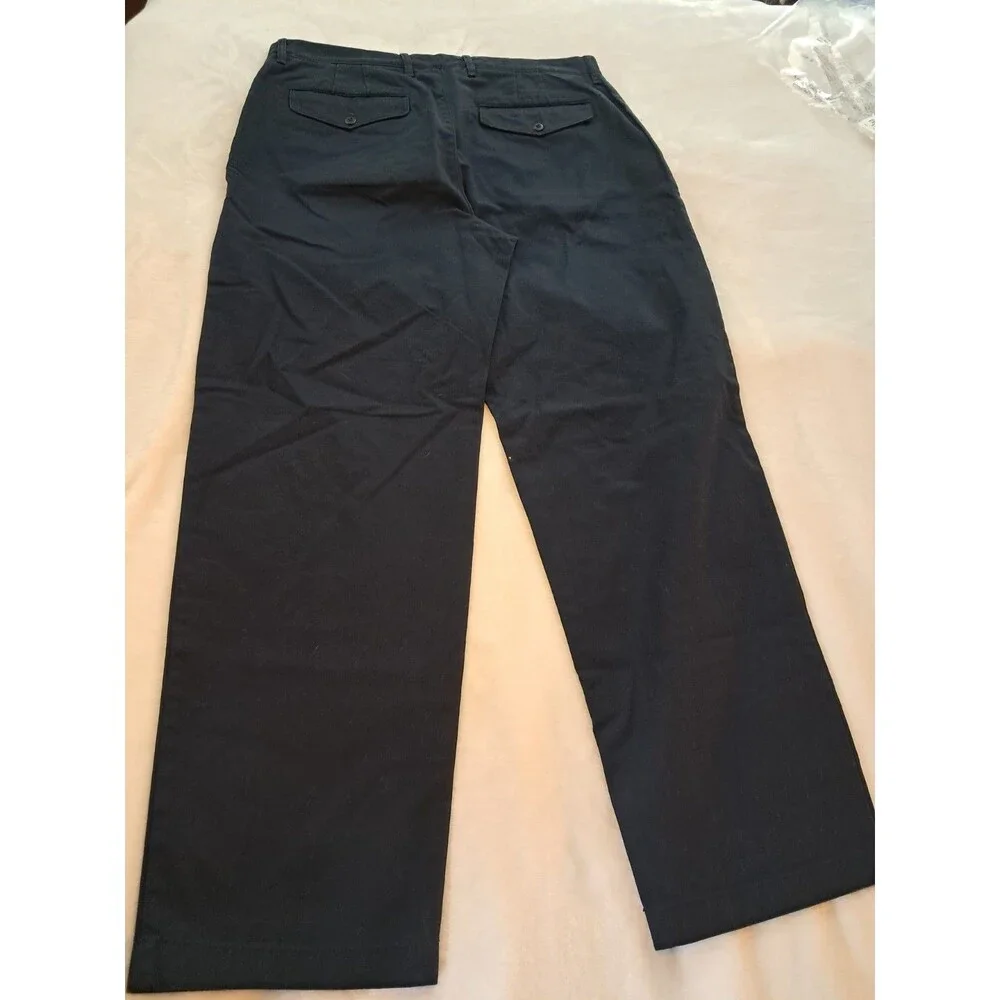 J.Crew Size 34x32 Classic Chino Pant 100% Cotton Storm Navy Blue BE611 $98 NWT